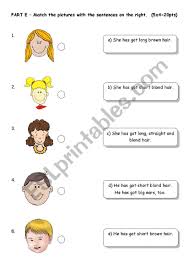 Dirty blonde has made a huge comeback, appearing in the most fashionable runway shows. Appearance Esl Worksheet By Reneedahmer