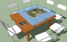 Gaming Table Idea Table Games Dnd Table Gaming Table Diy