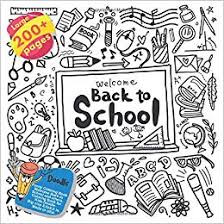 Get free printable coloring pages for kids. Funny Coloring Book Welcome Back To School And Others Coloring Book For Kids Doodle Large 200 Pages Big Size 8 5x8 5 In Made In Usa Coloring To School And Others Doodle Book