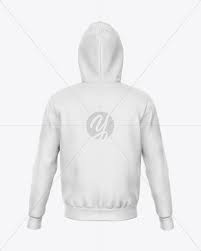 This mockup collection contains pullover hoodies heather hoodies heather folded hoodies hoodies on hanger heathered tee's подписаться подписки отписаться. Zipped Hoodie Mockup Back View In Apparel Mockups On Yellow Images Object Mockups