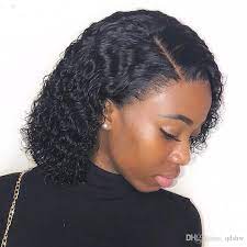 Full Lace Human Hair Bob Wigs Short Curly Free Part Glueless Virgin Hair Curly Lace Front Peruv Short Curly Bob Hairstyles Human Hair Wigs Curly Human Hair Wig