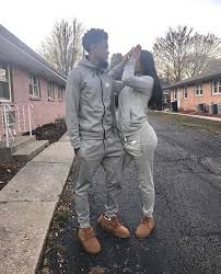 Pin By Janesssa On Couple Stufff Cute Couple Outfits Matching Couple Outfits Cute Black Couples