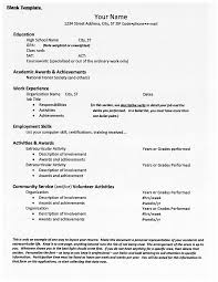Be sure to highlight employment experiences you are proud of, organized in reverse chronological order. The College Admission Resume Free Download