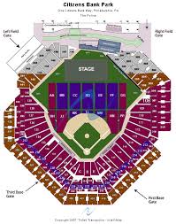 citizens bank park seating chart