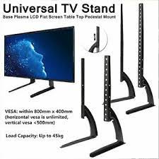 We did not find results for: Universal Lcd Flat Screen Tv Table Top Stand Base Mount Super Stable Feet 27 65 Ebay
