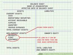 Expert Advice On How To Make A Balance Sheet For Accounting