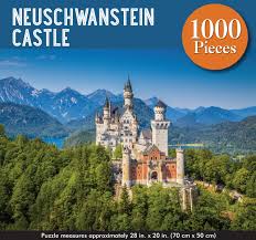 More information about neuschwanstein castle: Neuschwanstein Castle 1000 Piece Jigsaw Puzzle Asterisk Jigsaw Puzzles