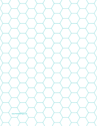 hexagon graph paper