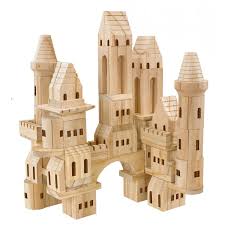 Wood Castle Blocks Wooden Castle Fao Schwarz Wooden Blocks