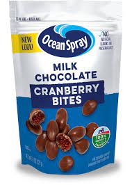 Milk Chocolate Cranberry Bites Ocean Spray
