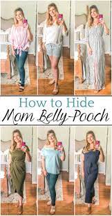How To Dress To Hide Mom Belly Pooch Dress To Hide Belly Mom Belly Belly Pooch