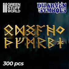With a glow in his eyes, he rushes to the center of the fray. Dwarven Runes And Symbols Kharadron Dwarf Fyreslayers Dwarves Warhammer Aos Ebay