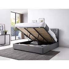 Dion Upholstered Ottoman Bed Ottoman Bed Upholstered Ottoman Fabric Upholstered Bed