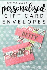 Get ready for some great ideas, inspiration and how to as you move along through the blog hop. How To Make A Personalised Gift Card Envelope Sum Of Their Stories Craft Blog Gift Card Envelope Card Envelopes Diy Gift Card