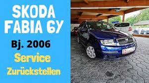 This car fixes the end of 2017 of the built skoda yeti since 2009. Skoda Fabia 6y Service Inspektion Zurucksetzen Auf Knopfdruck Youtube