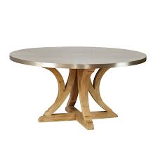 Suffolk Dining Table Dining Table Stainless Steel Table Top Dining