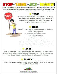 S T A R Stop Think Act Review Es In 2020 Therapy Worksheets Coping Skills Activities Social Emotional Skills
