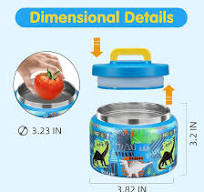 Amazon.com: JXXM 8 Oz Thermo Food Jar for Hot & Cold Food ...