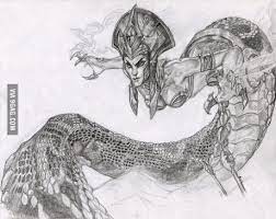 I Drew Cassiopeia Character From League Of Legends What Do You Guys Think Awesome League Of Legends League Of Legends Characters Cassiopeia