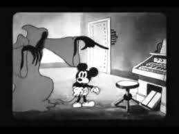 Mickey Mouse Haunted House Francais Dessin Anime Vintage Mickey Mouse Maison Hantee