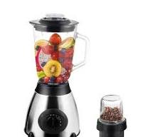 Sonifer SF-8041 Household 220 Volt Electric 350 Watts 2 in 1 Glass Jar  Grinding Fruit Mixer Fresh Juice Blender