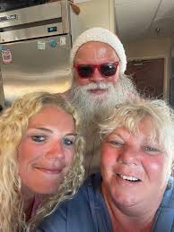 Visiting Santa at J.L. Hudson's in Detroit