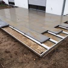 Terrassenplatten Verlegen Mit Dem Metten Profilsy Dem Metten Mit Profils Dalle Terrasse Amenagement Paysager Piscine Hors Sol Idee Amenagement Jardin