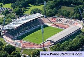 Hansa rostock hat gewinnt das nachholspiel gegen den kfc uerdingen mit 1:0. Wildparkstadion In Karlsruhe Tyskland Fodbold