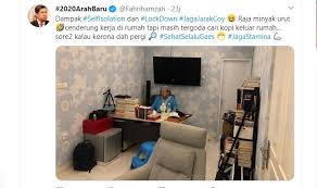 Ini mungkin menjadi norma baru dalam cara kerja anda. Fahri Hamzah Pamer Foto Kerja Di Rumah Warganet Malah Dibuat Salah Fokus