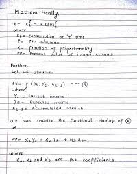Life Cycle Hypothesis Macroeconomics Life Cycles Economics Notes Hypothesis