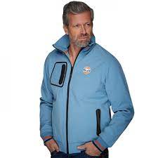 Soft shells combine many of the benefits of waterproof hard shells with more comfortable garments like fleece. Gulf Softshell Jacket Gulf Blue