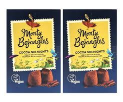 Monty Bojangles Vegan Cocoa Dusted Truffles Cocoa Nib Nights 2 X 180g Gift Boxes