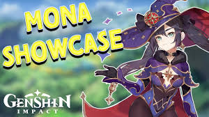 Mona Is Here Skills Talents Showcase Genshin Impact Cn Obt Youtube