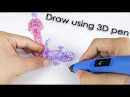 3d Drawing Using Sunlu Intelligent 3d Pen Youtube