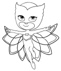 In the meantime, let's have some coloring fun! Pj Masks Coloring Pages