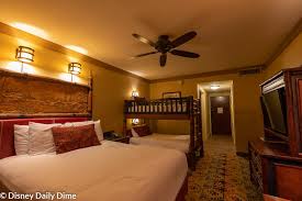 The cabins at disney's fort wilderness resort. Wilderness Lodge Bunk Bed Room Review Disney Daily Dime