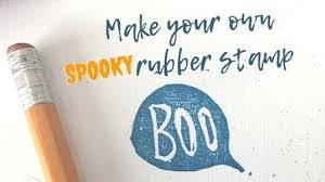 Get unique mail essentials from zazzle. Make Your Own Spooky Rubber Stamp Skillshare Mooc List