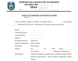 Surat keterangan kematian adalah surat keterangan yang menerangkan kematian atau meninggal dunia. Format Surat Skck Dari Desa Surat Keterangan Catatan Kepolisian Antapedia Com
