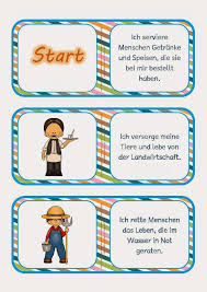 Lesedomino Berufe Lesen Uben Reif Fur Die Ferien Unterrichten