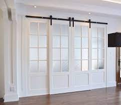 Rail double porte coulissante : Porte Francaise Moulure Standard Verre Martele Sur Rail Coulissant Plat French Doors Interior Sliding Doors Interior Sliding Barn Door Hardware