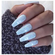 Ice Blue Glitter Nails By Margaritasnailz Nail Art Gallery Nailartgallery Nailsmag Com By Nails M Blue Glitter Nails Nail Designs Glitter Blue Acrylic Nails