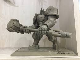 Pin On Overwatch Reinhardt 3d Model