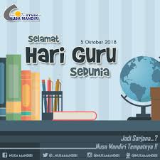 We did not find results for: Universitas Nusa Mandiri Twitterren Hai Generasi Mandiri Tahukah Kamu Bahwa Tanggal 5 Oktober Diperingati Sebagai Hari Guru Sedunia Selamat Hari Guru Untuk Semua Guru Indonesia Tetaplah Menjadi Pelita Untuk Anak Bangsa Share