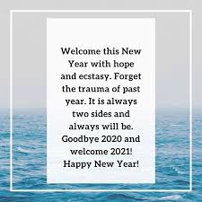 There are 261 days left in the year. Good Bye 2020 Hello 2021 Wishes Quotes Happy New Year 2021 Welcome Status And Messages