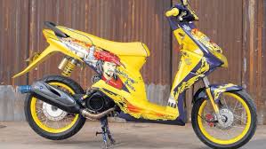 Cutting sticker ini bisa kita pesan di tukang sticker sesuai selera. Honda Beat 2010 Pekanbaru Riau The Homeland Of Melayu Edisi 43 Oto Plus