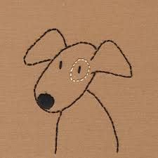 Free dog clothes patterns to make your dog a coat, pajamas, shirt, dress, costume, or just a bandana. Dogs Embroidery Pattern Embroidery Patterns Embroidery Inspiration Embroidery Designs