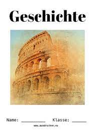 Check spelling or type a new query. Geschichte Deckblatt Rom Deckblatter Zum Ausdrucken
