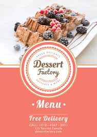 Buy now elegant menu template. Elegant Dessert Menu Design Template In Psd Word Publisher Illustrator Indesign