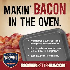 Not Sure How To Cook Bacon In The Oven Try This Wright Brand Certified Method Biggerbetter Wright Bacon Bacon In The Oven Quick Vegetarian Meals