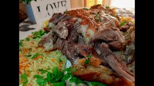 فخد خروف مشوي بالفرن على طريقه تركيه طريقه اكتر من رائعه وصفات رمضان Oven Roasted Lamb Thigh Youtube
